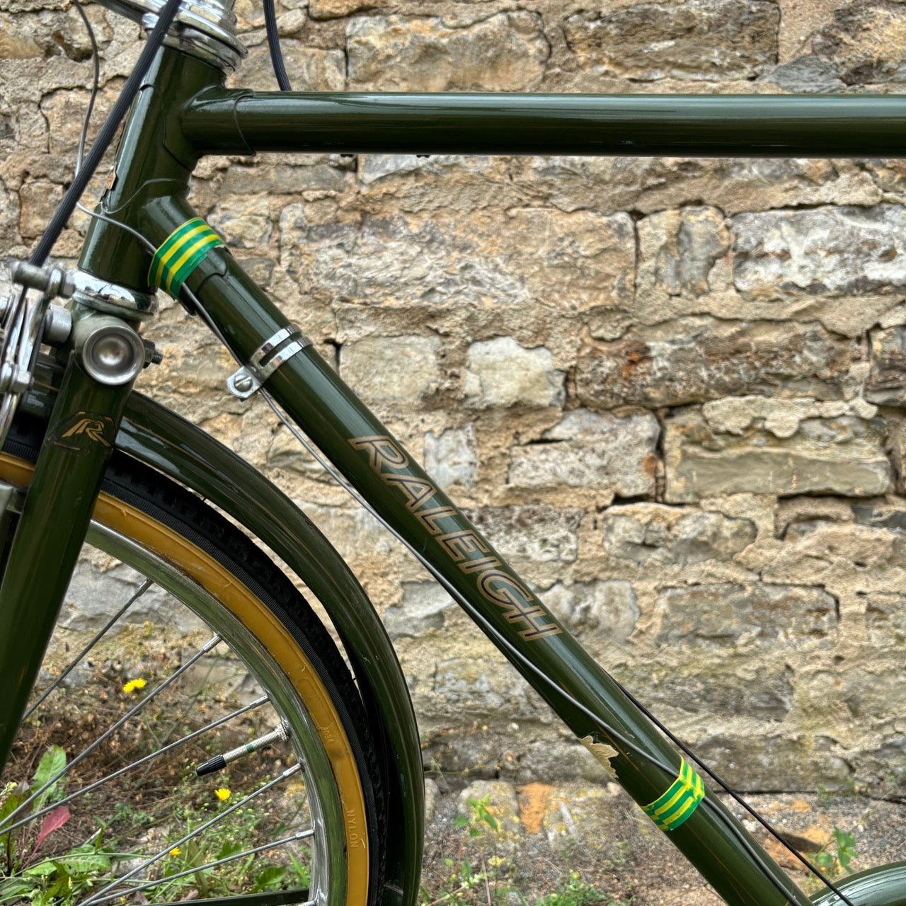 raleigh rennrad alt Raleigh Vintage Fahrrad 60er – Grün & Braun