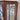 Antike englische Nussbaum Vitrine – elegante Glasvitrine auf Queen-Anne Füßen um 1920 – Ansicht 9